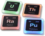 🌟 seo-enhanced glowing coaster: thinkgeek radioactive elements логотип