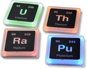img 4 attached to 🌟 SEO-Enhanced Glowing Coaster: ThinkGeek Radioactive Elements