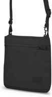 🔒 optimized for seo: black pacsafe citysafe cs50 anti-theft cross-body purse logo