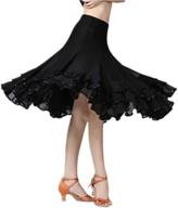 elevate your dance style with cismark elegant ballroom dancing flamenco women's skirts logo