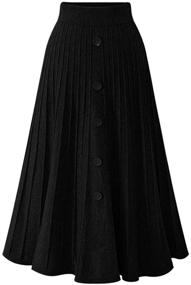 img 4 attached to GGUHHU Elegant Stretched Pleated Knitting Women's Clothing