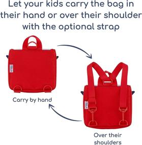 img 3 attached to Intimom Kids Toiletry Bag - Adorable Wash Bag for Kids' Overnight Essentials. Convenient Straps & Hook for Comfortable Handling. Perfect for Sleepovers, Vacations, or Visiting Grandparents.