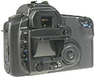 📷 hoodman h20d flip up lcd cover - perfect for canon 10d and 20d cameras logo