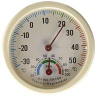 gloglow temperature clock shaped hygrometer thermometer logo