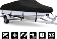 trailerable waterproof boat cover fits sports & fitness logo