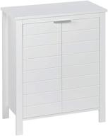 stylish and functional riverridge white madison collection 2-door floor cabinet logo