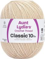 🧶 aunt lydia jumbo crochet cotton, natural (153.0226) logo