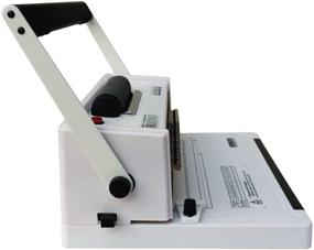 img 2 attached to 🔒 TRUBIND Spiral/Coil Binding Machine - Efficient Electric Coil Inserter, Manual Round Hole Punch - Adjustable Side Margin - Crimping Tool Included - 4 to 1 Pitch - 20 Sheet Punch Capacity