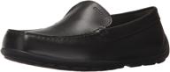 👞 black boys' loafers - geox new fast moccasin shoes logo