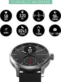 img 2 attached to 💓 Enhanced Health Monitoring: Withings ScanWatch - Hybrid Smartwatch with ECG, Heart Rate Sensor & Oximeter