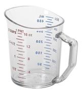 🔍 enhanced seo: cambro camwear 1-pint clear polycarbonate measuring cup (50mccw135) logo