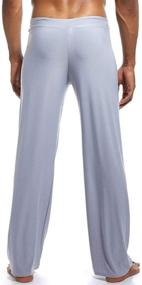 img 1 attached to 👖 Mendove Lounge Pants - Large Size, Black - Men's Clothing