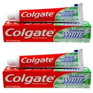 🌿 refreshing travel-sized colgate sparkling white mint zing toothpaste (2 pack) logo