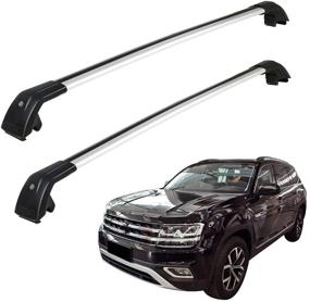 img 4 attached to Замок для крыши поперечины для VW Atlas 2018-2021 | Верхний багажник, крыша багажные перевозчики