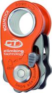 🧗 climbing technology rollnlock pulley in orange - optimized for all sizes logo
