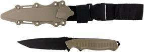 img 4 attached to 🔍 Optimized Search: SportPro Training Airsoft Rubber Combat Knife 141 Style – Dark Earth