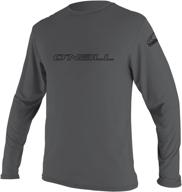 🌞 o'neill wetsuits men's basic skins upf 50+ long sleeve sun shirt: ultimate protection for outdoor activities логотип