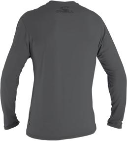 img 3 attached to 🌞 O'Neill Wetsuits Men's Basic Skins UPF 50+ Long Sleeve Sun Shirt: Ultimate Protection for Outdoor Activities