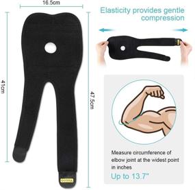 img 1 attached to Adjustable Dual Spring Stabilizer Tendonitis Protection