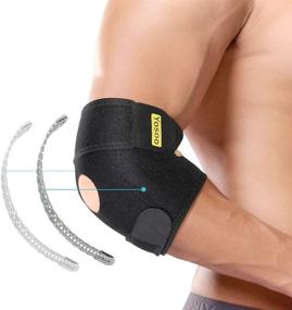 img 4 attached to Adjustable Dual Spring Stabilizer Tendonitis Protection