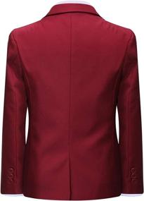 img 1 attached to Formal Pieces Blazer Trousers Wedding Boys' Clothing : Suits & Sport Coats