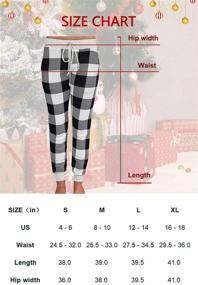 img 1 attached to Women Casual Christmas Pocket Pajama