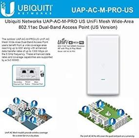 img 2 attached to 📶 Powerful Outdoor Wi-Fi Access Point: UniFi Mesh AC Pro UAP-AC-M-PRO-US with 802.11AC, 3x3 MIMO, and Dual-Band Support