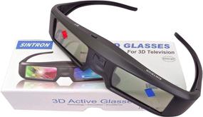 img 2 attached to 👓 Sintron ST07-BT 3D Active Shutter Glasses: Rechargeable, Compatible with RF 3D TV, Sony, Panasonic, Epson Projector, Samsung TV - TDG-BT500A, TY-ER3D5MA, TY-ER3D4MA, TDG-BT400A