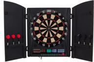 🎯 arachnid marauder 5.0 dartboard cabinet set: unleashelectronic soft tip excellence! логотип