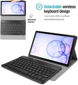 img 2 attached to ProCase Keyboard Case for Galaxy Tab S6 10.5 - 2019 Release - Black