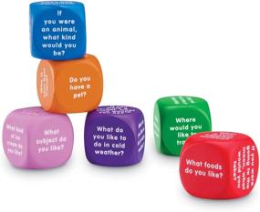 img 1 attached to Learning Resources LER7300 Conversation Cubes