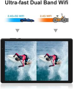 img 1 attached to Высокопроизводительный планшет на Android: 10-дюймовый восьмиядерный, 3 ГБ ОЗУ, 32 ГБ встроенной памяти, HD-дисплей, Wi-Fi, Bluetooth, GPS и многое другое!