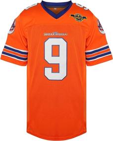 img 3 attached to 🏈 Villa The Waterboy Football Jersey #9 Bobby Boucher 50th Anniversary Stitched Movie Football Jerseys - Men's S-XXXL