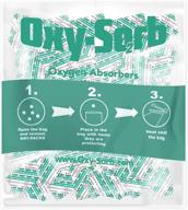 100cc oxy-sorb oxygen absorber packets, 100 pack - enhanced freshness protection for long term food storage логотип