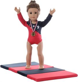 img 4 attached to 🏅 Fundolls Gymnastics Leotard: Olympic Medal-Winning Style and Performance