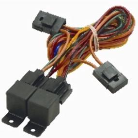 img 1 attached to ⚡️ Enhance Cooling Performance with Derale 16765 Dual Relay Wire Harness for Electric Fans - Black