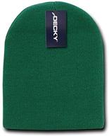 decky american made no cuff watch cap: stylish and warm headwear for all logo