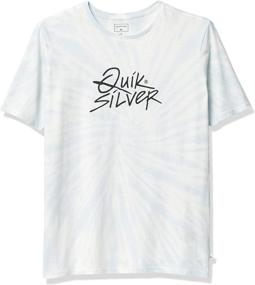 img 3 attached to Рубашка Quiksilver с короткими рукавами Сообщение: стильная одежда для мальчиков