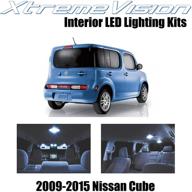 enhance your nissan cube experience with xtremevision cool white interior led kit + installation tool (2009-2015, 5 pieces) logo