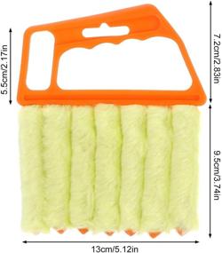 img 3 attached to FANKUTOYS Venetian Blind Cleaner Duster