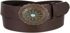 img 4 attached to Susanna Southwestern Turquoise Genuine Leather