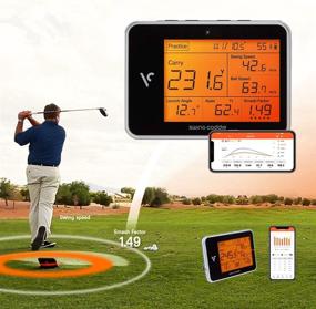 img 1 attached to 🏌️ Portable Golf Launch Monitor - Voice Caddie SC300 & SC300i Swing Caddie