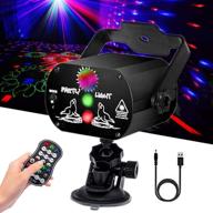 🎉 laser party lights with strobe projector for dj disco stage - christmas halloween decorations, karaoke performance, ktv bar, birthday reunion логотип