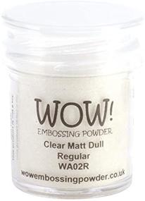 img 3 attached to 💫 Enhance Your Crafts with Wow Embossing Powder 15ml - Clear Matte Dull Finish