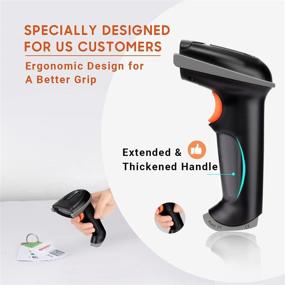 img 2 attached to Tera Barcode Scanner Wireless Versatile 2-In-1 (2 Office Electronics for Point-of-Sale (POS) Equipment