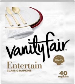 img 4 attached to Vanity Fair Impressions Napkins White