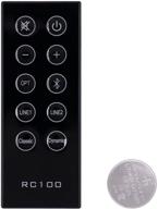 🔊 enhanced replacement remote control rc10d for edifier r2000db soundbar system bookshelf speakers logo