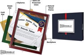 img 1 attached to Diploma Frame Protected Certificate Excellent