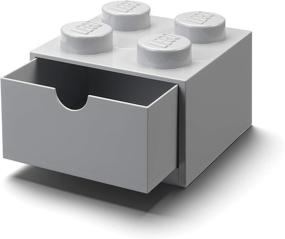 img 4 attached to 🧱 Room Copenhagen Lego Desk Drawer - Stackable Tabletop Storage - 6.2” x 6.2” x 4.5” - Brick 4, Stone Grey (40201733-Parent) - Improved SEO-friendly Title