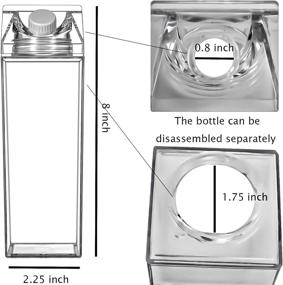 img 3 attached to LeonBach Plastic Carton Bottle Portable